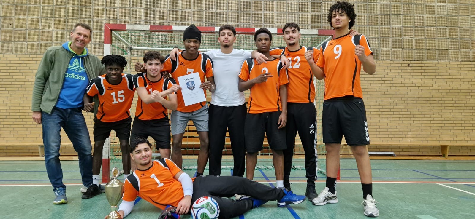 Sieger beim Fußballturnier des Bremer Westens