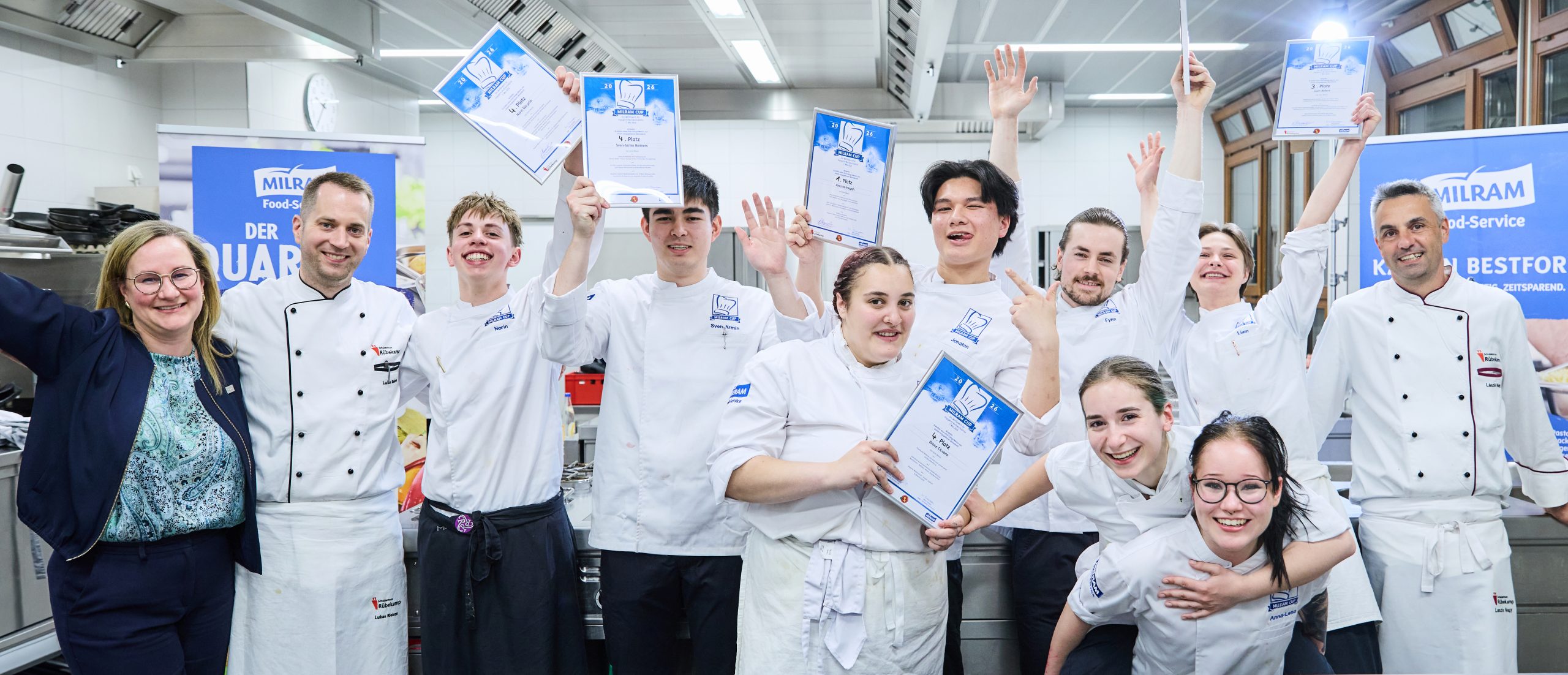 Nachwuchstalente in Bestform: Unsere Auszubildenden beim 11. Milram Cup